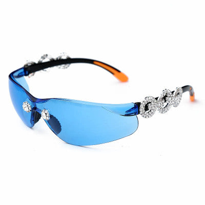 Unisex Goggle Styled UV400 Men's/Women's Sunglasses