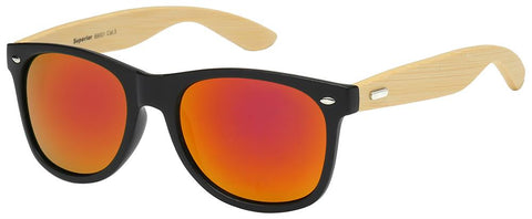 Men's Retro Superior Bamboo Sunglasses
