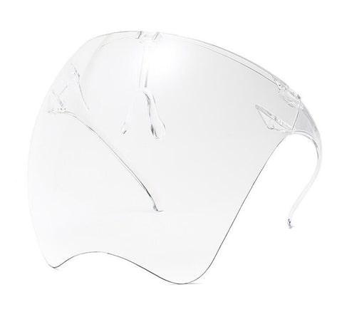 UV400 Custom Clear Face shield Full Protective Oversized Goggles Glasses for Men & Women