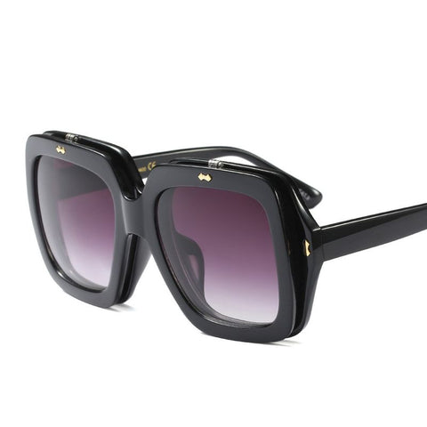 Unisex Fashion Big Frame Sunglasses