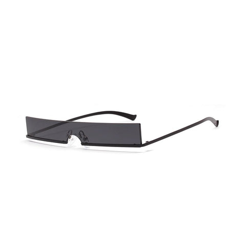 Small Frame One Piece Retro Sunglasses