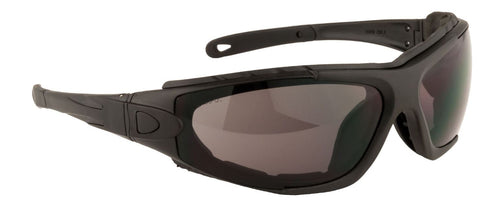 Levo Safety Glasses Z87 Clear Lens Black Frame